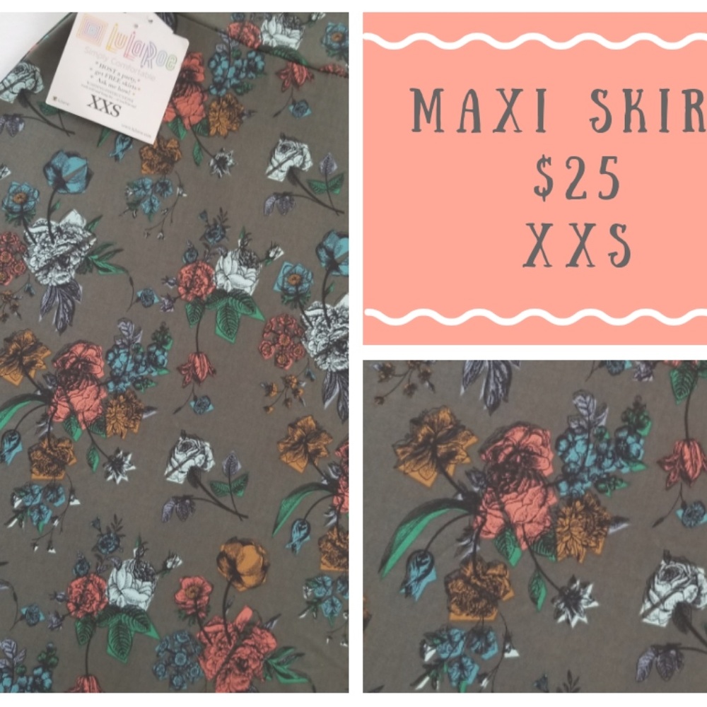 Lularoe Maxi Skirt XXS